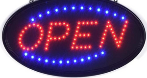 Open Sign - LED 20Pulgadas